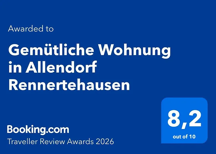 Gemuetliche In Allendorf Appartamento